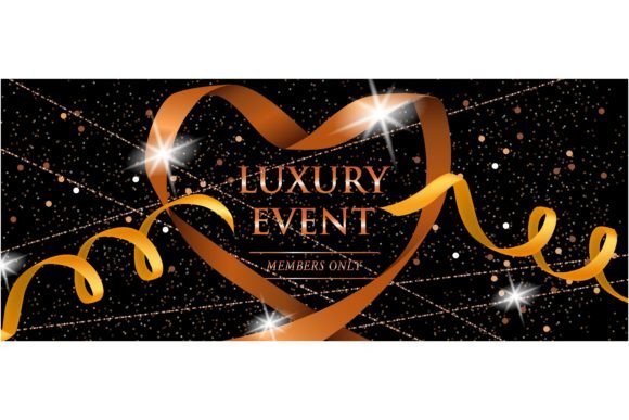 Download Luxury Event Members Only Festive Banner - Luxury Collection